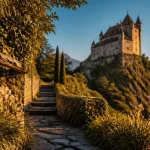 Chateau haute savoie : Menthon-Saint-Bernard au-dessus du lac d’Annecy