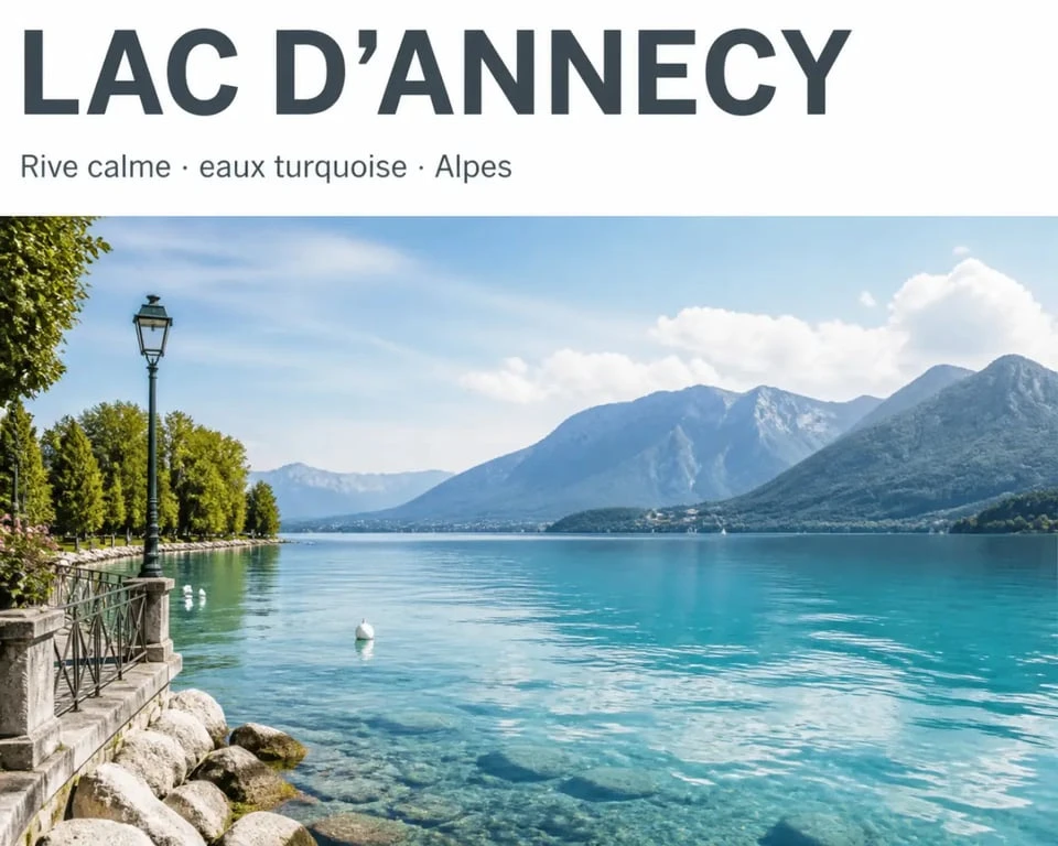 Les 7 merveilles de haute-savoie : le lac d’Annecy et ses montagnes