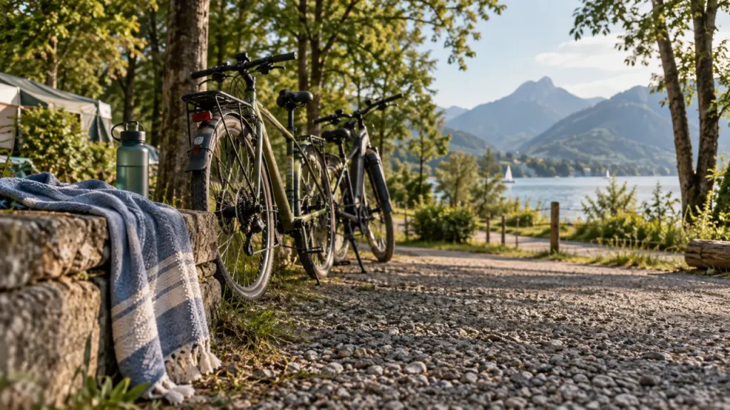 Camping Europa lac Annecy : 400 m du rivage à Saint-Jorioz