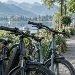 Louer un vélo à annecy : VAE et vélo confort sur la voie verte près du lac