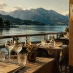 Restaurant irma annecy sur terrasse au bord du lac