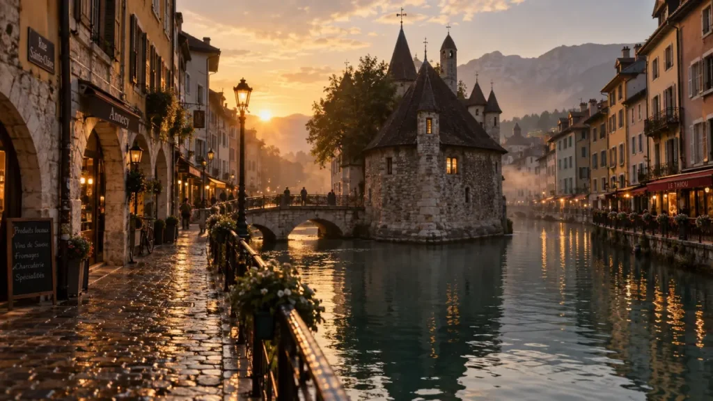 Vieille ville d’Annecy : 2 heures pour relier canaux, château et lac
